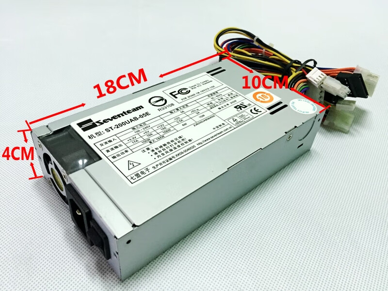 ST-200UAB-05E1U200W server power supply Qimeng 1U industrial control power supply brand new