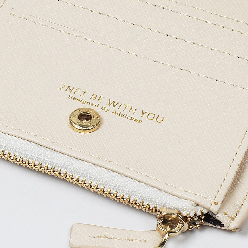 Flo Cat, world-famous paintings co-branded little duck, cute cartoon teen student wallet, girls short thin section with multiple card slots, casual Japanese Korean version, ins internet celebrity style niche design, off-white, 4 famous paintings in the world, DUCK