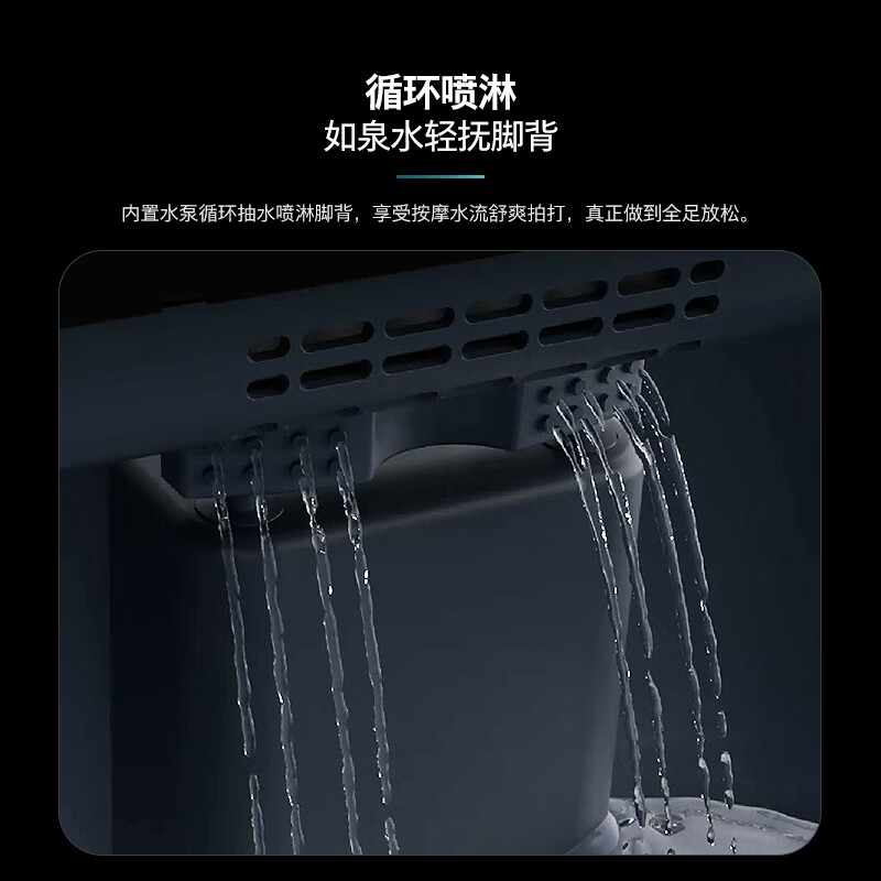 Philips (PHILIPS) foot bath tub, heated, constant temperature, fully automatic massage footbath, deep soaking, UV deep sterilization 3214F, practical birthday gift for new year