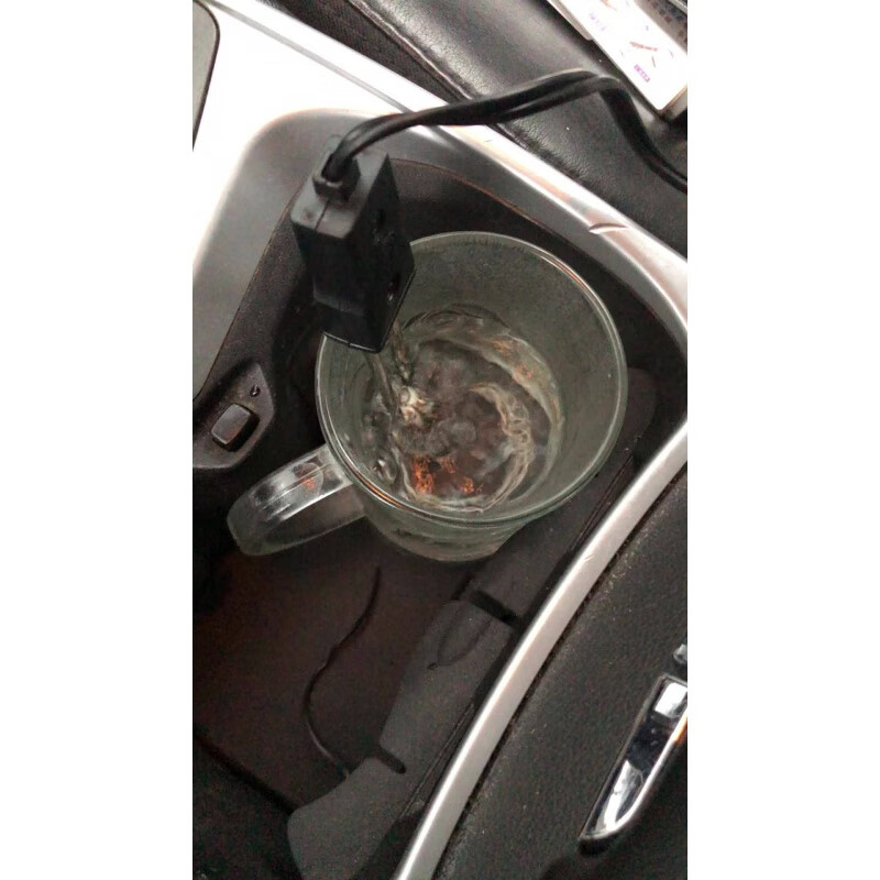 XMSJ vehicle-mounted fast-heating water boiler 12V24V truck with low-voltage DC water cup to boil water heating rod tube to boil water 12V car dedicated