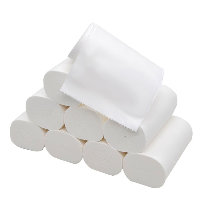 Shunqingrou coreless roll paper international version 5 layers 107g*14 rolls toilet paper long paper (1.5kg/lift)