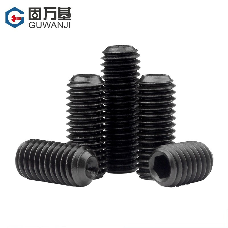 Guwanji (GUWANJI) recessed hexagonal socket screws 12.9 grade set screws machine meter screws without head screws screw fasteners M5*8 100 pieces