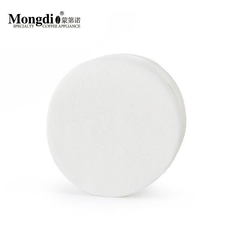 Mongdio coffee filter paper 100 pieces Moka pot ice drip pot round coffee filter paper No. 9 filter paper