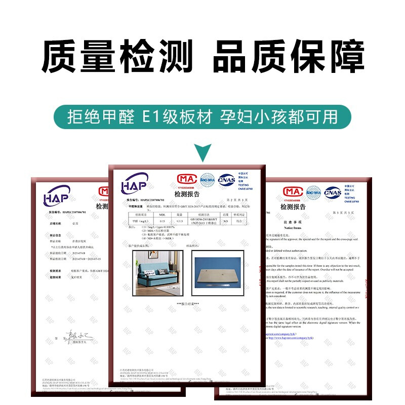 Blue SF Shiny Folding Sofa Bed Dual-Purpose Small Living Room Double Multifunctional Sofa Bed with Storage Width 1.5 Meters Long 1.92 Meters + 5cm Sponge With Storage Model (Default Light Gray)