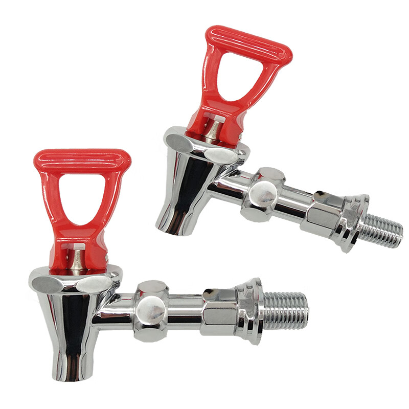 Manqiju electric water boiler faucet copper 3 points 4 points boiling water tank water heater faucet accessories high temperature resistant faucet A type 3 points (precision polished stainless steel)