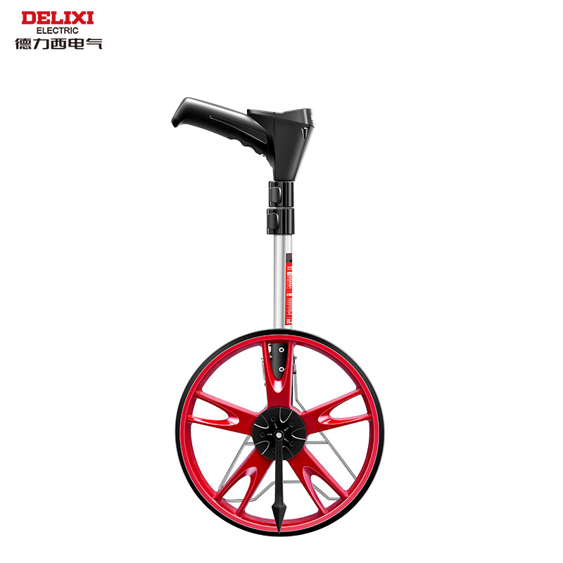 Delixi Electric Electronic Digital Display Distance Measurement Ruler Wear-resistant Handheld Roller Home Distance Measurement Tool Electronic Digital Display Large Screen 100CM Large Wheel