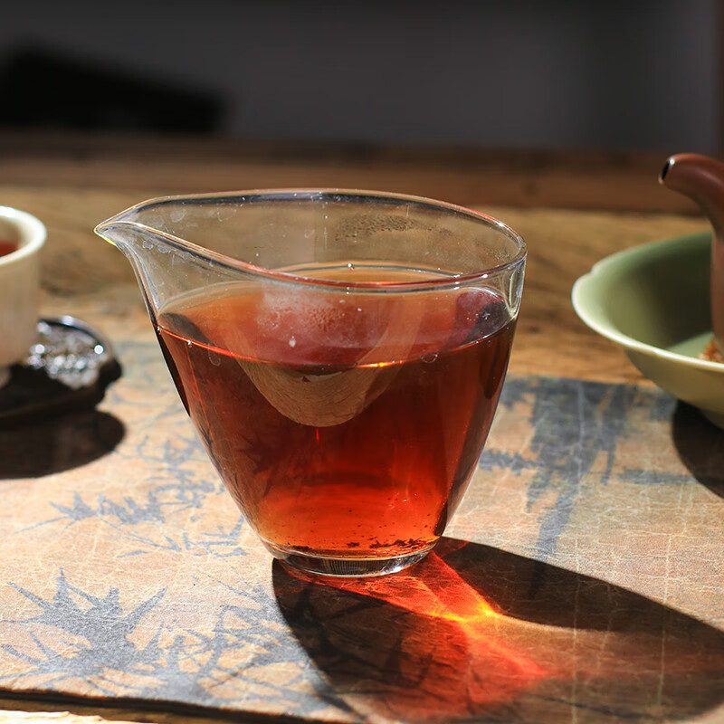 Little Senior Sister Reviews Tea Dajie Ancient Tree Sheqian Tea Cake 2014 Guiqing Guangxi Liubao Tea Guiqing 400g Dajie Ancient Tree Sheqian Tea Tasting Pack 4g*3