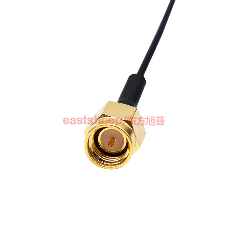 Dongfang Xupu RG1.37 silver-plated flexible thin coaxial cable SMA-JJ SMA male to male 0-6G 0.5m