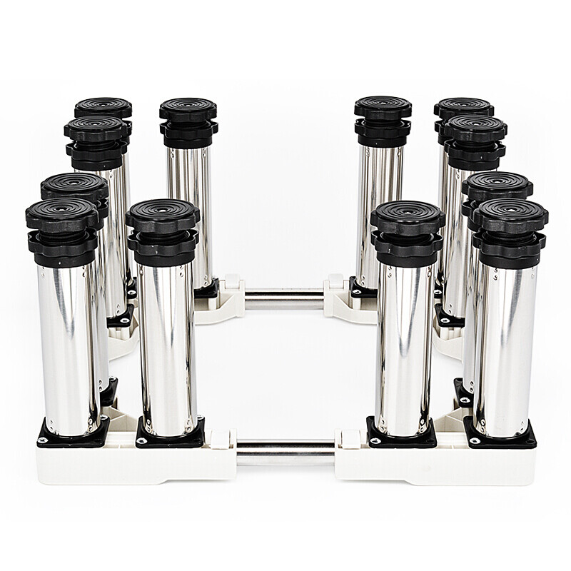 Washing machine with 30 cm elevated rack for sterilizing cabinet base shelf with heightened stainless steel feet Fully automatic pulsator drum washing machine base Universal bracket Refrigerator base ice making rack Round tube 12 feet upgraded model total height (29-32cm)