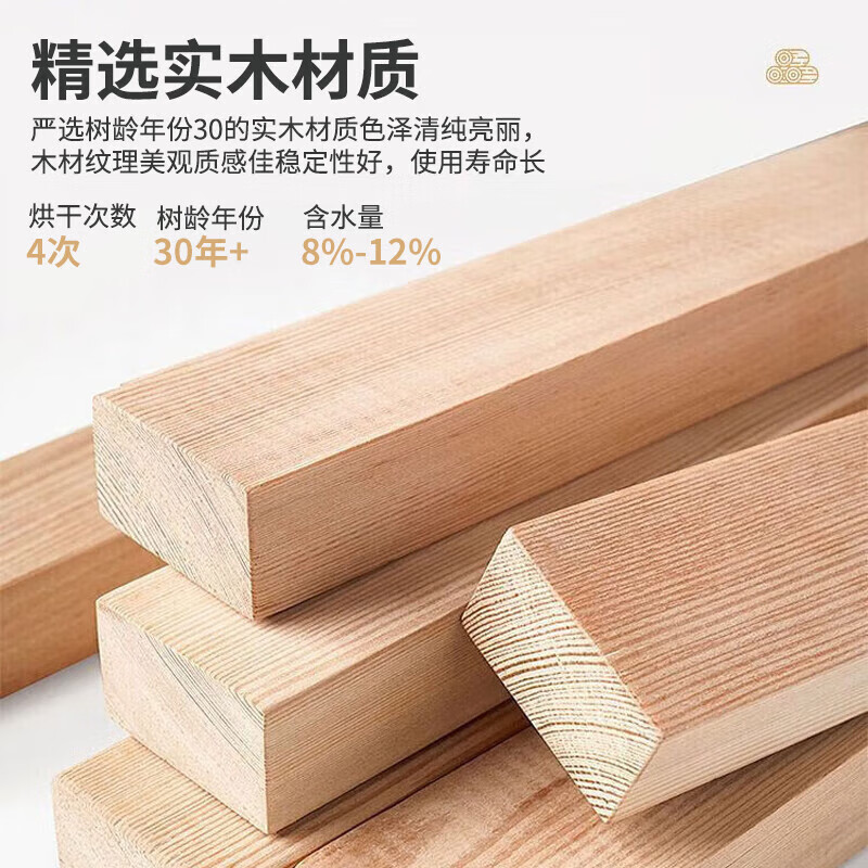 Nagaze Xuan bed, all solid wood bed, 100% pure solid wood, simple rental room, single bed, double bed, 1.8 meters, 2 meters, master bedroom king bed, walnut color single bed, 1.5*2 meters