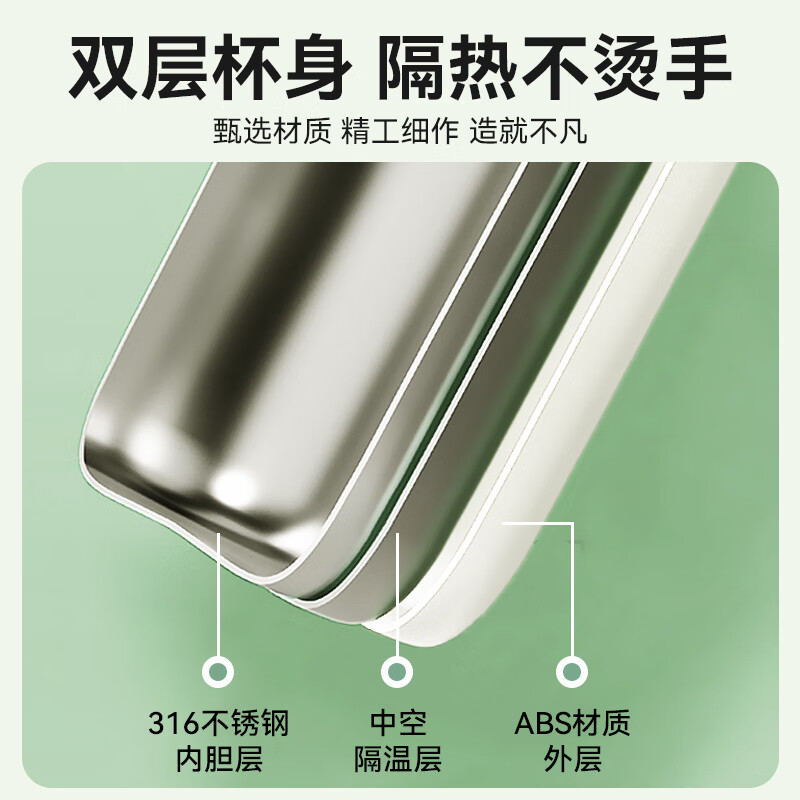 Xidomi fully automatic mixing cup coffee electric magnetic rotating water cup sealed shake cup soy powder milkshake purple 350ML