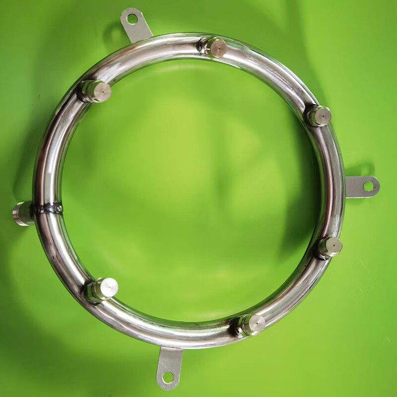 Chenaxe electric three-wheel sprinkler truck mist cannon accessories water pump construction site nozzle remote control motor water ring 10 nozzles