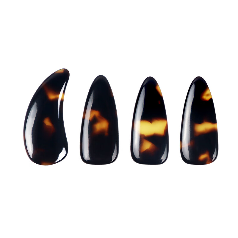 Assas Guzheng Nails Professional Performance Model for Children, Adult Beginner Nails, 8 Pieces Large Size