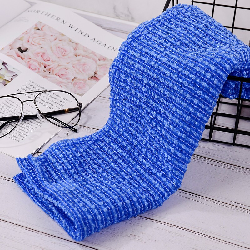 Qingyou Japan imported bath towel men's extended pull-back strip and back towel bath brush exfoliating artifact powerful bath towel QKG-009/thick and hard