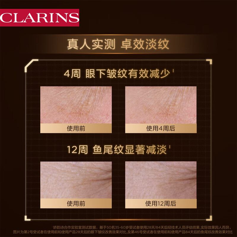 Clarins Year of the Horse Limited Edition Gold Double Extract Essence 75ml Stabilizing Firming Anti-Wrinkle Repair Skin Care Product New Year Gift