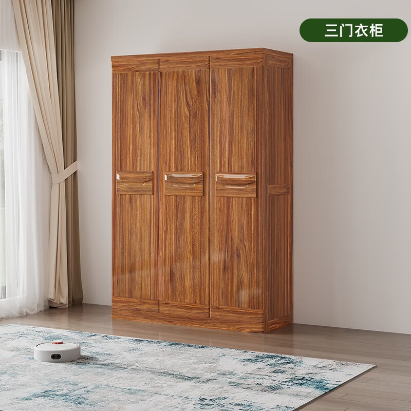 Xinshiya modern Chinese style ebony wood wardrobe combination two, three, four and five door wardrobes with top cabinets whole house custom wardrobe cabinets three door wardrobes with top cabinets