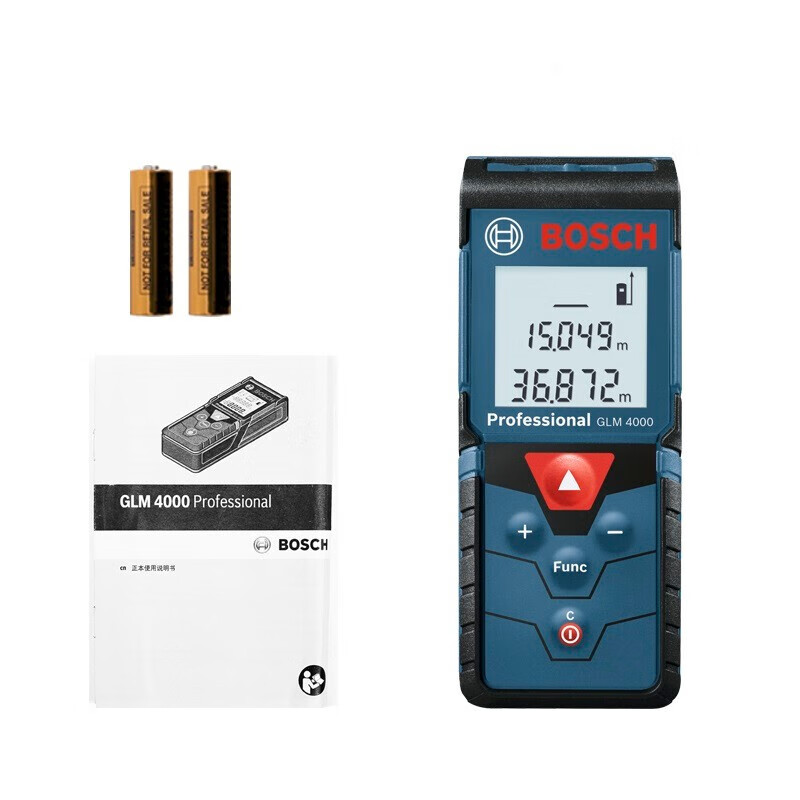 Bosch (BOSCH) GLM 4000 laser distance meter professional measuring instrument electronic ruler measuring room ruler 30/40 meter infrared measuring instrument GLM 4000 40 meter distance meter