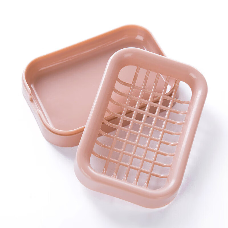 Mengting Soap Box Soap Box No Punching Double Layer Drain Soap Holder Soap Dish Soap Storage Rack 2 Pack