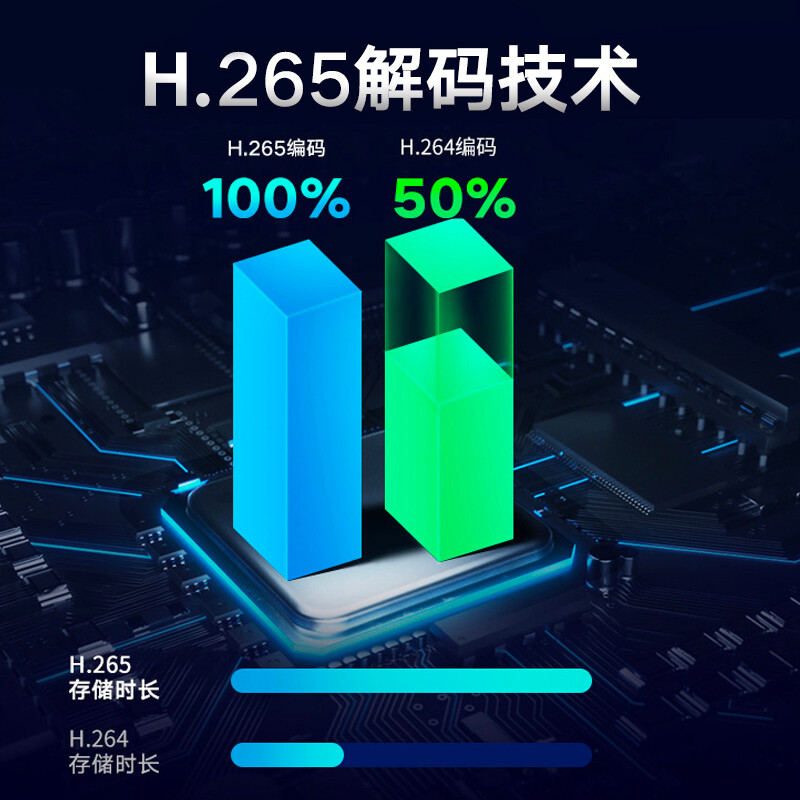 Hikvision camera surveillance set 2-channel 4 million full-color night vision outdoor network cable power supply PTZ rotation voice intercom 6T hard drive 140MY-TE solution