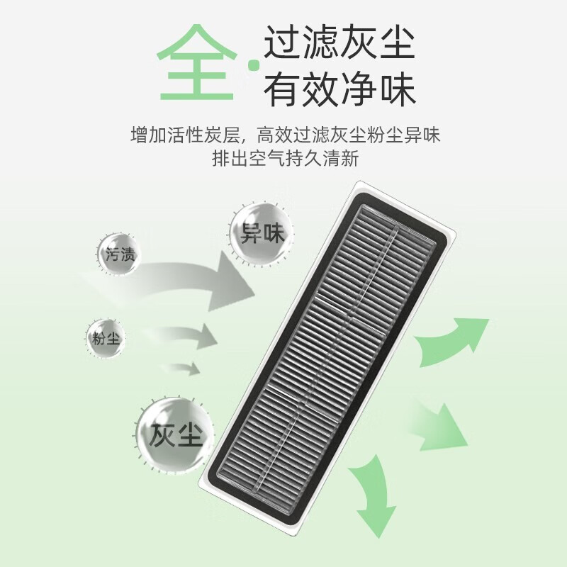 Jianlang suitable for chasing W10 PRO no-clean sweeping robot accessories W10 main brush roller brush filter side brush filter element mop holder disc rag dust box cleaning liquid cost-effective half-year quantity set