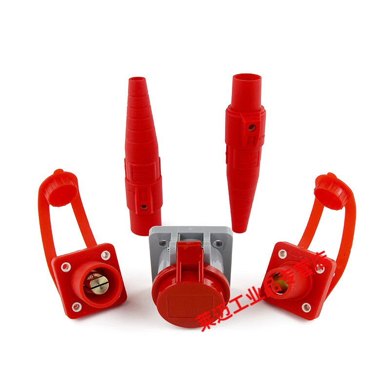 Rhino plug socket GB200/400A American single core high current industrial cable connector stage lighting and audio 200A reverse plug and socket set (5 cores)