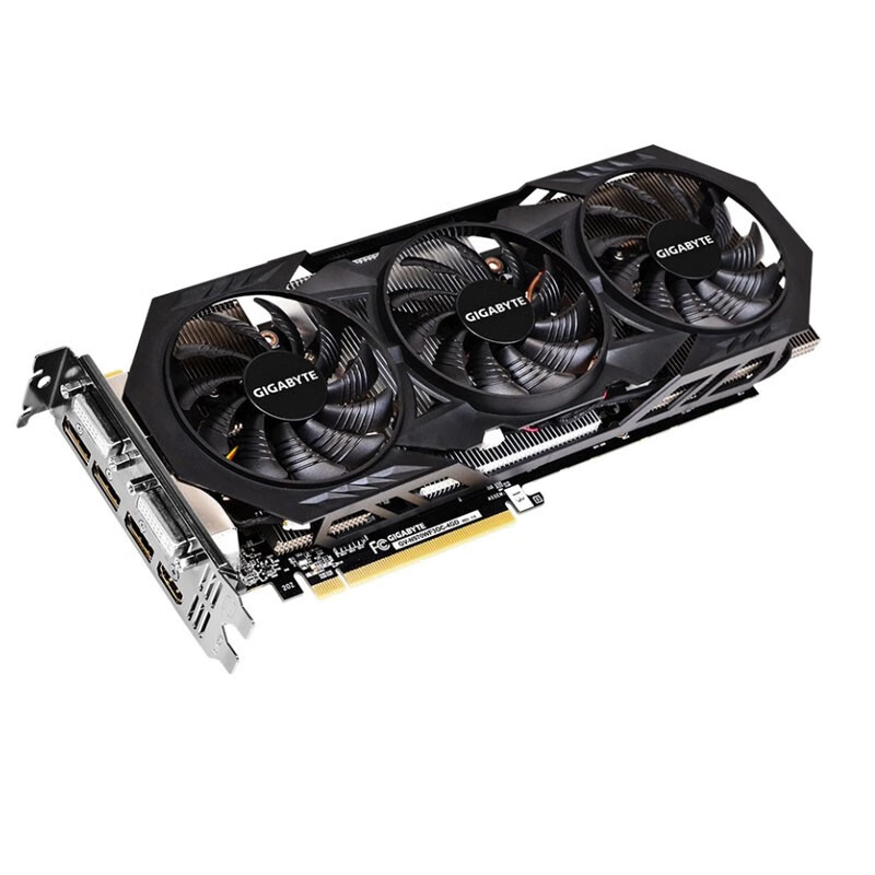 ASUS MSI Gigabyte GTX980TI GTX980 970 Second-hand graphics card Desktop E-sports gaming graphics card 90% new Gigabyte GTX 970 4G WF3 Gaming graphics card
