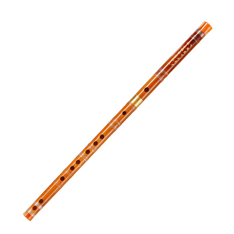 Love bird flute imitation flower horn brass single insert flute E key flute bitter bamboo flute transverse flute student flute instrument beginner
