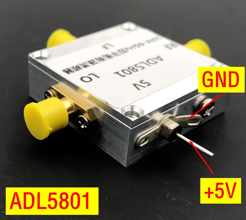 ADL5801 module double balanced active mixer module up and down mixing down mixing balun coupling without balun