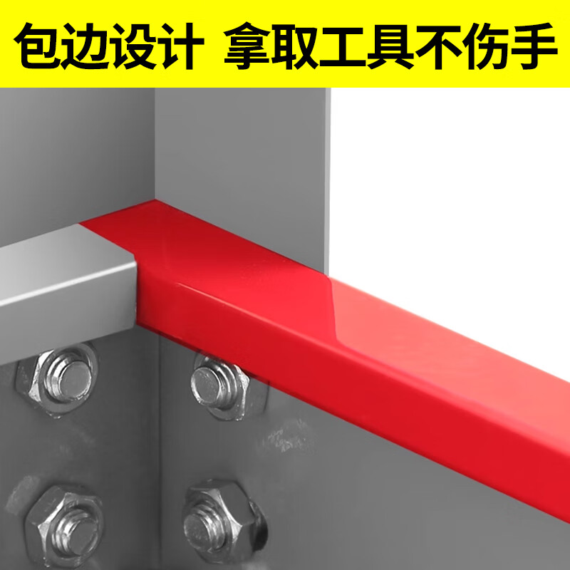 Tenglu tool cart trolley multi-functional rack three-layer storage rack trolley mobile workshop repair car repair tool cabinet upgraded thickened tool box