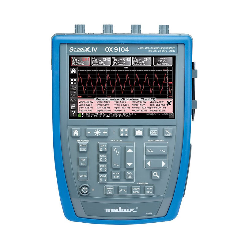CHAUVIN ARNOUX France CA OX9062 9102 9104 9302 9304 handheld oscilloscope oscilloscope C.A OX9104