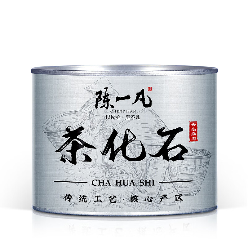 Chen Yifan Tea Fossilized Pu'er Ripe Tea Three Years Chen Xiang Menghai Producing Area Nuo Xiang Crushed Silver Can 250g