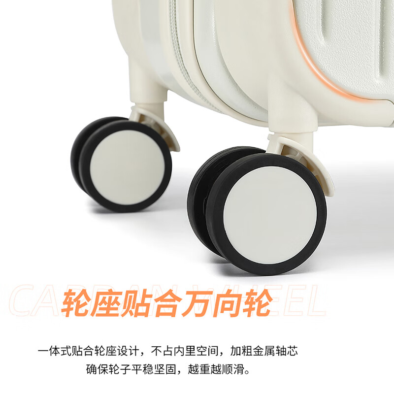 Big mouth monkey (paul frank) suitcase balanced wide trolley case women's large capacity 26-inch school suitcase men's lightweight universal wheel business trip suitcase