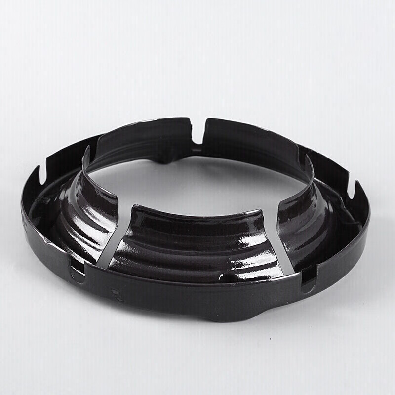 Qingshan Air Gas Stove Windproof Cover Fire Gathering Cover Universal Thickened Gas Stove Fire Gathering Ring Double-layer Stove Home Natural Gas Gas Stove Windproof Cover (Four Openings Black)