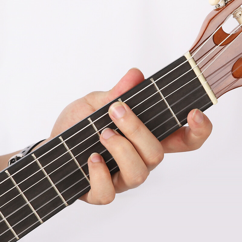 Minsine Classical Guitar 36-inch Small Guitar Beginner Grade Exam Practice Classic Bright Orange