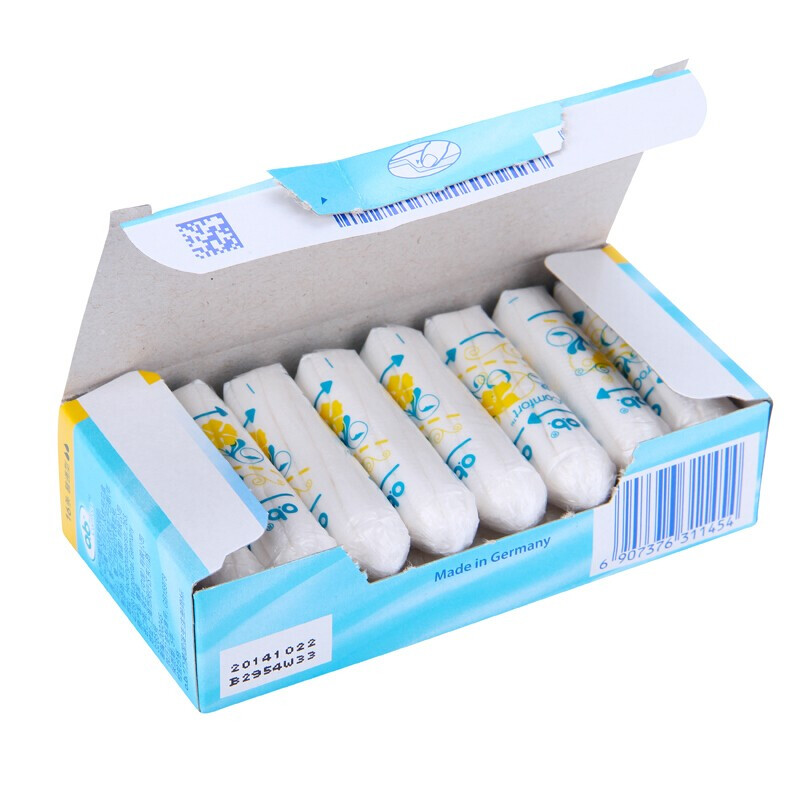O.b.OB tampons built-in 16 pieces * 5 boxes of menstrual sanitary napkins, daily and night use plug-in sanitary napkins, multi-quantity type * 5 boxes