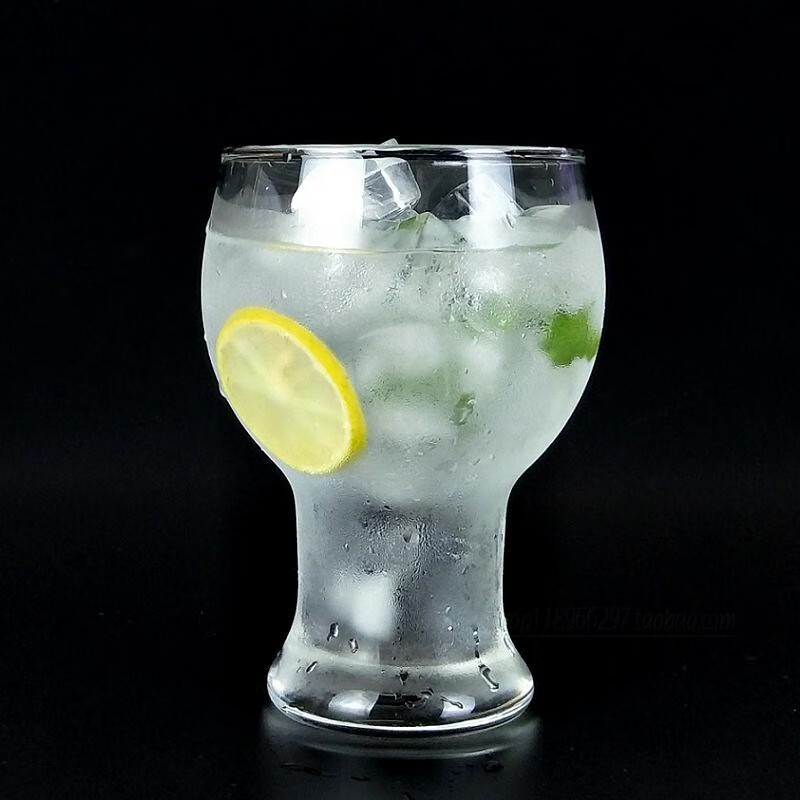 Ouxin original imported glass beer cup for household and commercial large-capacity Internet celebrity wheat craft beer cup juice drink cup Bavarian cup 455ml 6 pieces