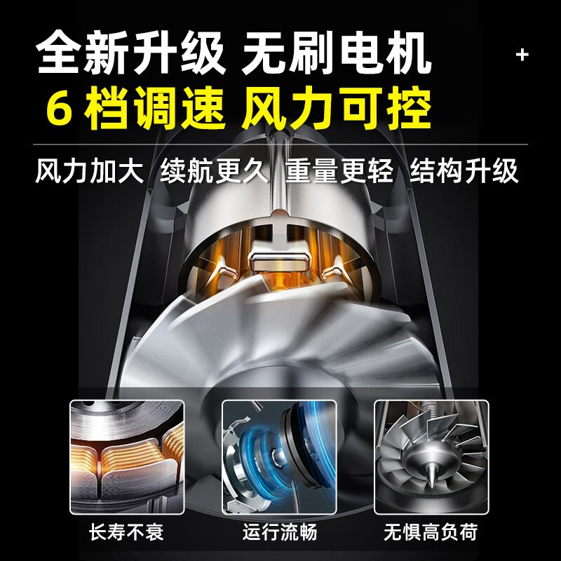 TOMSPOWER Rechargeable Industrial Hair Dryer for Fall Leaf Cleaning Electric Storm Thomas Wireless Blower Snow and Dust Remover Professional 3500W +20A (3.5 hours)