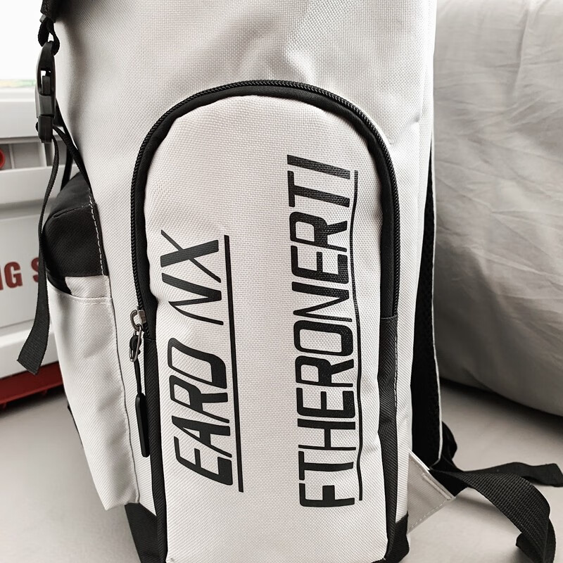 Double Star School Bag Junior High School Male Backpack Female High School College Student Backpack Large Capacity Travel Water-Repellent Computer Bag Gray