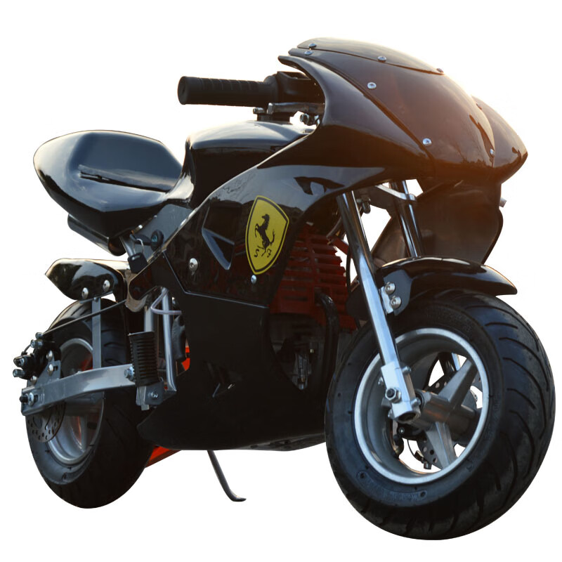 Langchuang 4-stroke mini sports car, small motorcycle, pure gasoline version, small motorcycle, fuel version, electric start, one-button start