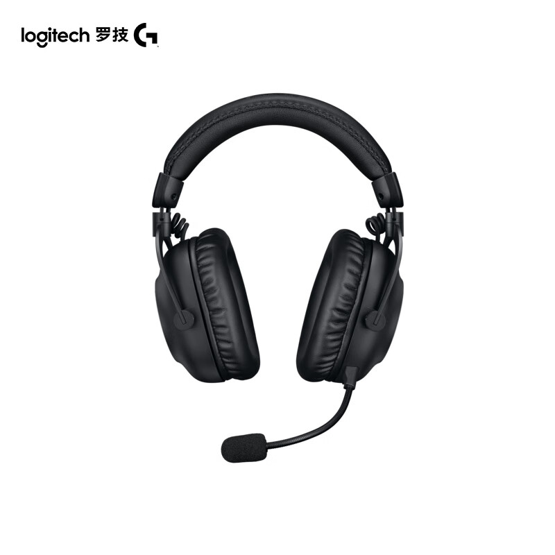 Logitech (G) PROX2 generation lightspeed wireless Bluetooth three-mode gaming headset 7.1 surround sound GPW2 generation fps listening and positioning headset black - adapted to Delta Action