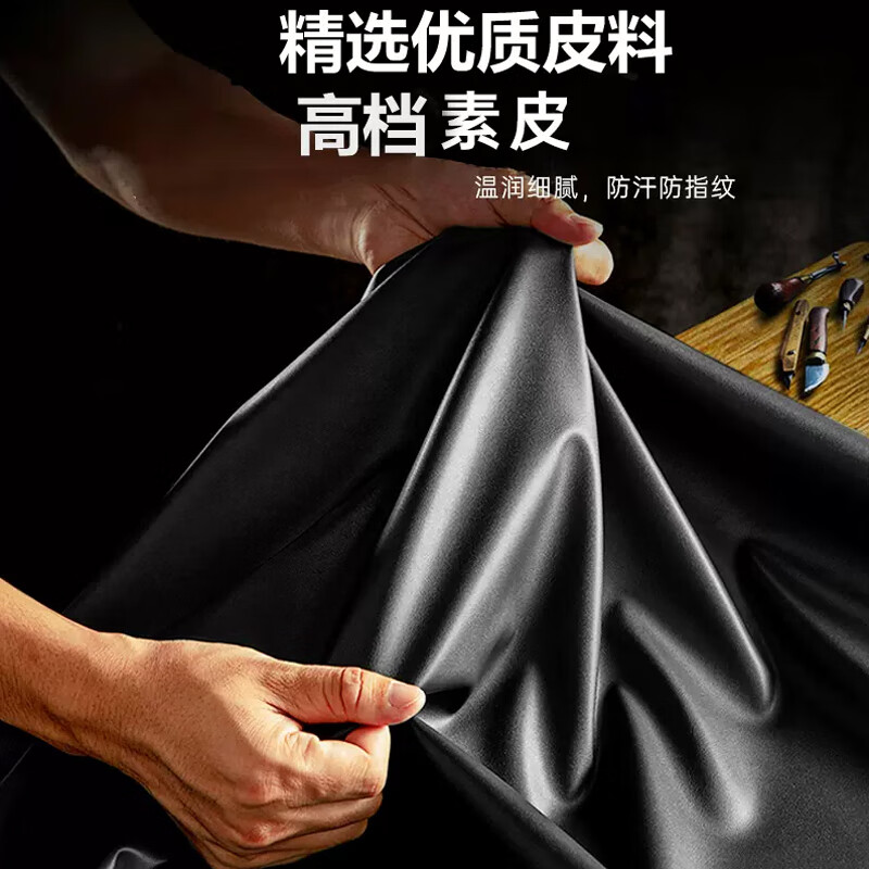 Genuine suitable for Huawei mate40 pro mobile phone case protective cover Mate40EPro 5G leather case genuine leather clamshell smart window all-inclusive anti-fall shell for men and women black