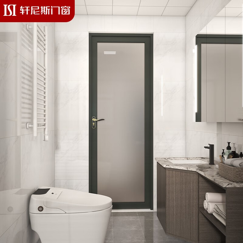 Hennessy Jacobs III flat door aluminum alloy bedroom bathroom bathroom door custom glass door deposit/non-commodity price/return payment