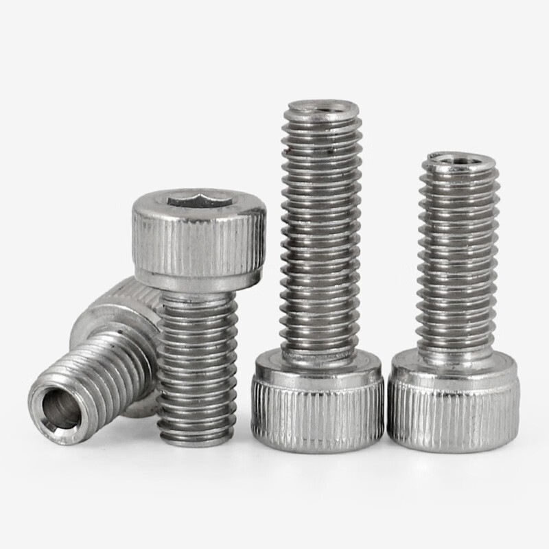 Bingneng 304 stainless steel hexagonal hollow exhaust screw vacuum hollow hole through hole threading screw M3-M12M20 M3*10 hole 1.5mm 20 pcs