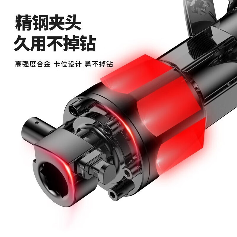 Create a high-power electric hammer with a single electric pick for demolishing concrete road projects and demolishing walls. 95 heavy-duty 95 electric pick + sharp and flat pick + tool box