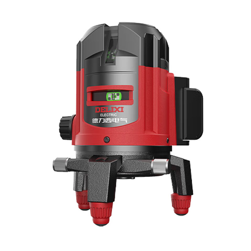 Delixi Electric Infrared Level High-precision Strong Light Thin Line Automatic Leveling Green Light Blue Outdoor Outdoor Building Portable Laser High-Precision Green Light 2 Lines + Two Batteries