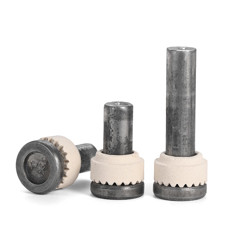 JINGGONG steel structure welding nails carbon steel natural cylindrical head shear nails studs M16M19 floor deck studs M19*80 Q195 material (250 pcs) Discount