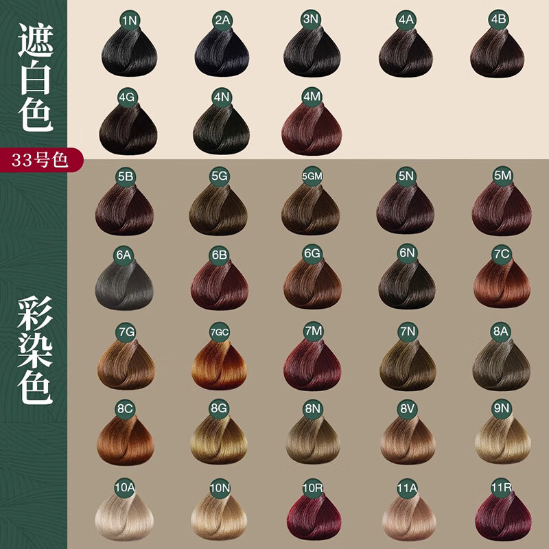 Three Oaks Hair Dye imported from Europe, hair dye that covers gray hair, dyes hair without irritation and does not damage hair. 4B Brownie Color, fashionable to cover gray hair.