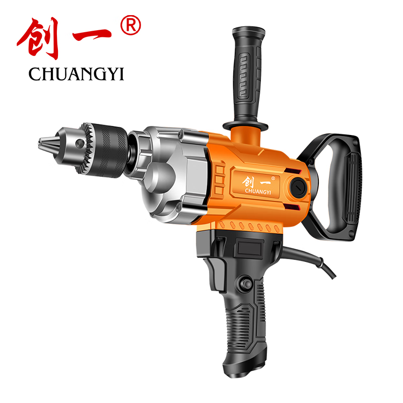 Chuangyi hand electric drill mixer putty powder paint paint cement mortar duster aircraft drill mixer multi-function