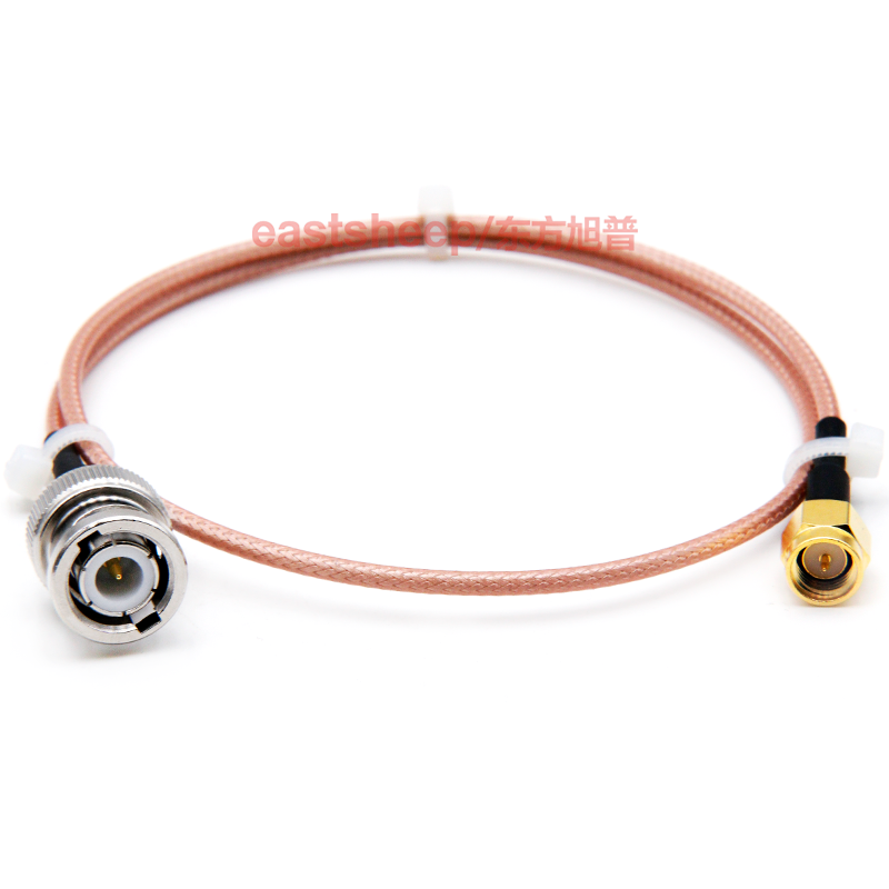 Oriental Xupu RG316 RF connecting cable BNC male to SMA male coaxial cable Q9 adapter cable extension cable BNC/SMA-JJ RG316-BNC/SMA-JJ 2m
