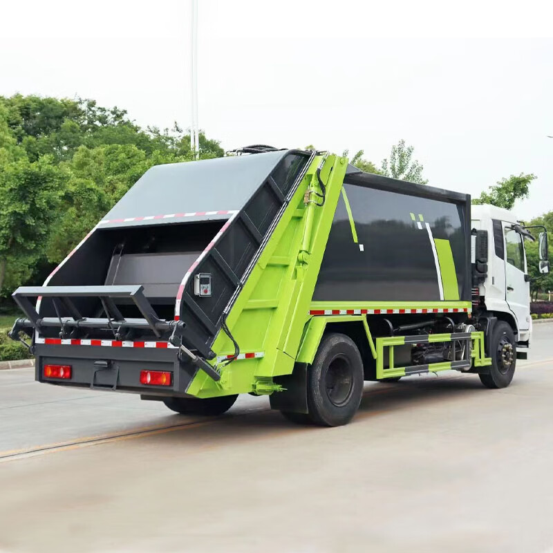 Nongdawei Guoliu Tianjin compressed garbage truck multi-functional 14 square meter large removal truck community loading sanitation truck garbage transfer truck Dongfeng Tianjin compressed garbage truck